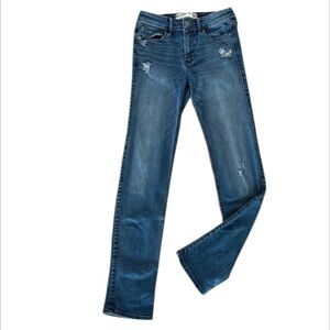 Abercrombie & Fitch mid rise straight leg jeans size 2